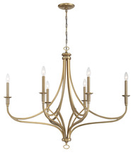  1097-740 - 6 LIGHT CHANDELIER