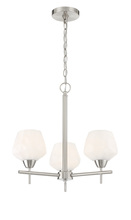  2173-84 - 3 LIGHT CHANDELIER