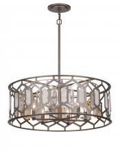  3587-795 - Hexly 6 Light Pendant