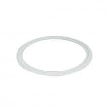  NEFLINTW-6OR-MPW - 6" Oversize Ring for 6" Can-less Downlights, Matte Powder White finish