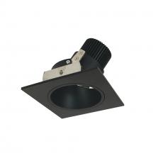  NIO-4SD27QBB - 4" Iolite LED Square Adjustable Reflector with Round Aperture, 10-Degree Optic, 800lm / 12W,