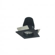  NIOB-1SNBCDXBB - 1" Iolite LED BWF Square Bullnose, 600lm, Comfort Dim, Black Reflector / Black Flange