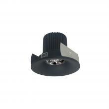  NIOB-2RNB27QBB - 2" Iolite LED Round Bullnose, 10-Degree Optic, 800lm / 12W, 2700K, Black Finish