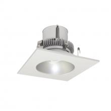  NLCBC2-45335HZW/10LE4EM - 4" Cobalt Click LED Retrofit, Square Reflector with Round Aperture, 1000lm / 12W, 3500K, Haze