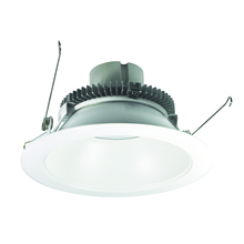  NLCBC2-65140MPW/10EM - 6" Cobalt Click LED Retrofit, Round Reflector, 1000lm / 12W, 4000K, Matte Powder White Reflector