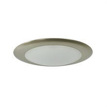  NLOPAC-R650927ANM - 6" AC Opal LED Surface Mount, 1050lm / 15W, 2700K, Natural Metal finish