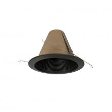  NTM-713BZ - 6" Air-Tight Aluminum Baffle Cone w/ Flange, Bronze