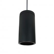  NYLI-6PL601BBB - 6" Cylinder, Black, Pendant Mount, 60W Med. Base, Ref., Black