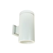  NYLS3-6W1L635NP01WWW - 6" Sapphire III Wall Mount White Cylinder, Matte Powder White Reflector/Matte Powder White