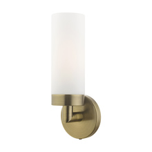  15071-01 - 1 Lt Antique Brass ADA Single Sconce