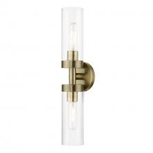  16172-01 - 2 Light Antique Brass ADA Vanity Sconce