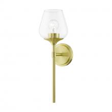  17471-12 - 1 Light Satin Brass Vanity Sconce