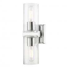  18032-05 - 2 Light Polished Chrome Vanity Sconce