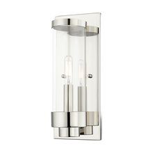  20721-05 - 1 Lt Polished Chrome Outdoor ADA Wall Lantern