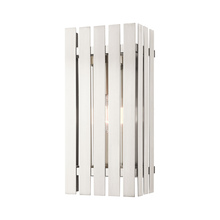  20753-91 - 1 Lt Brushed Nickel Outdoor Wall Lantern