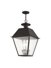  2174-07 - 4 Light Bronze Outdoor Chain Lantern