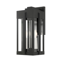  27714-04 - 3 Lt Black Outdoor Wall Lantern