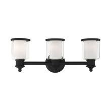  40213-04 - 3 Lt Black Bath Vanity