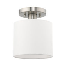  41094-91 - 1 Lt Brushed Nickel Ceiling Mount