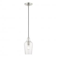  41240-91 - 1 Light Brushed Nickel Mini Pendant