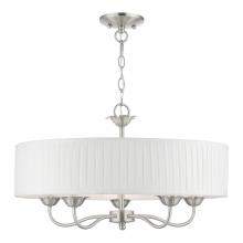  41775-91 - 5 Light Brushed Nickel Pendant Chandelier