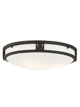  4488-07 - 3 Light Bronze Ceiling Mount