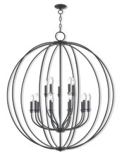  46690-07 - 15 Light Bronze Foyer Chandelier