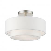  47151-91 - 2 Light Brushed Nickel Semi-Flush