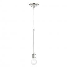  47161-91 - 1 Light Brushed Nickel Single Pendant