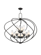  47199-67 - 8 Light + 4 Light OB Foyer Chandelier