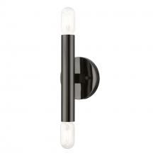  51132-46 - 2 Light Black Chrome ADA Sconce