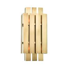  52041-08 - 2 Lt Natural Brass ADA Wall Sconce