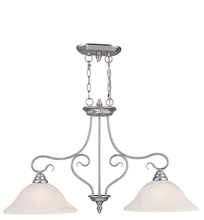  6132-91 - 2 Light Brushed Nickel Island