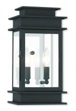  2014-04 - 2 Light Black Outdoor Wall Lantern