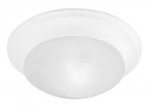  7301-03 - 1 Light White Ceiling Mount