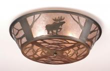  10015 - 22" Wide Moose on the Loose Flushmount