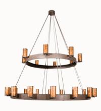  100641 - 165"W Chappell 24 LT Two Tier Chandelier