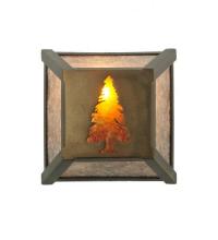  108096 - 7" Wide Tall Pines Wall Sconce