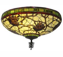  110734 - 24" Wide Pinecone Flushmount