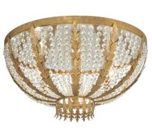  118817 - 32" Wide Chrisanne Crystal Flushmount