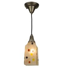  124018 - 4.5"Sq Metro Fusion Jewel Mini Pendant