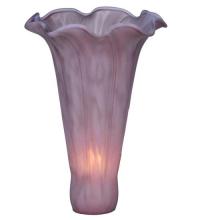  12911 - 3"W X 5"H LAVENDER POND LILY SHADE