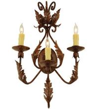  135057 - 16.5"W French Elegance 3 LT Wall Sconce