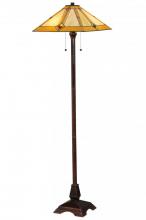  138112 - 62"H Diamond Mission Floor Lamp