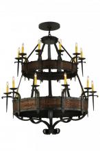  139252 - 47.5" Wide Costello 20 Light Two Tier Chandelier