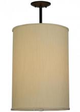  142929 - 14.5"W Cilindro Mystic Beige Textrene Pendant