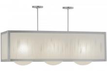  154699 - 44"L Quadrato Convex 3 LT Oblong Pendant