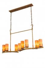  170139 - 52" Long Cero 8 Light Oblong Chandelier