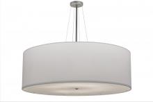  171177 - 48"W Cilindro White Textrene Pendant