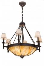  173511 - 36"W Freya 6 LT Chandelier